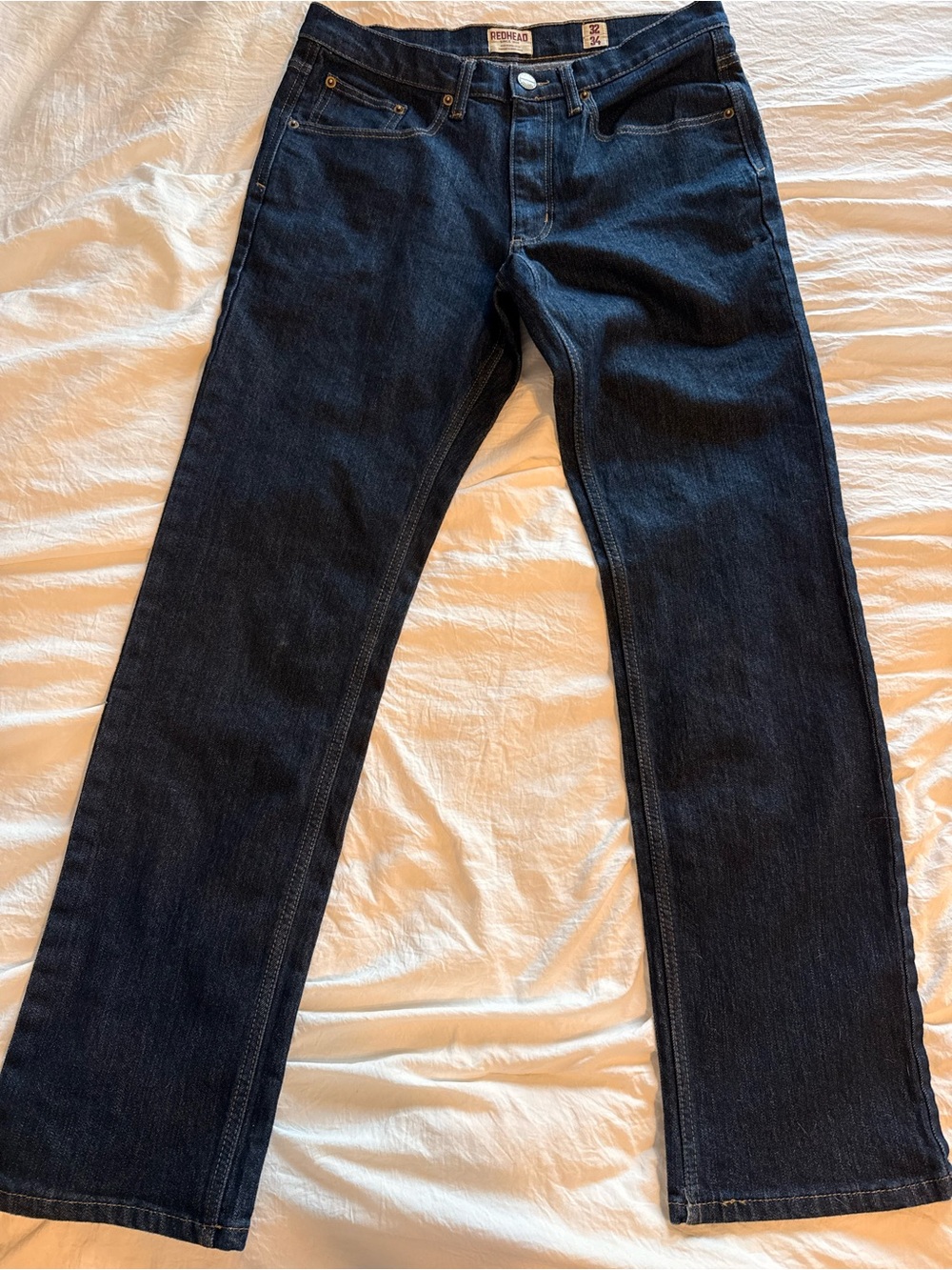 RedHead Men's Straight Jeans in Dark Blue